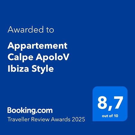 Appartement Calpe Apolov Ibiza Style Luaran gambar